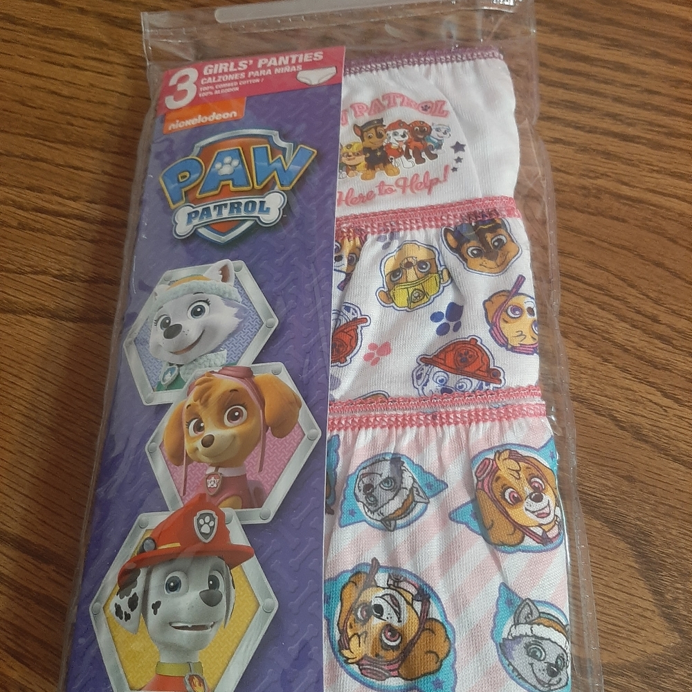 Handcraft Paw Patrol 3 pack Panties